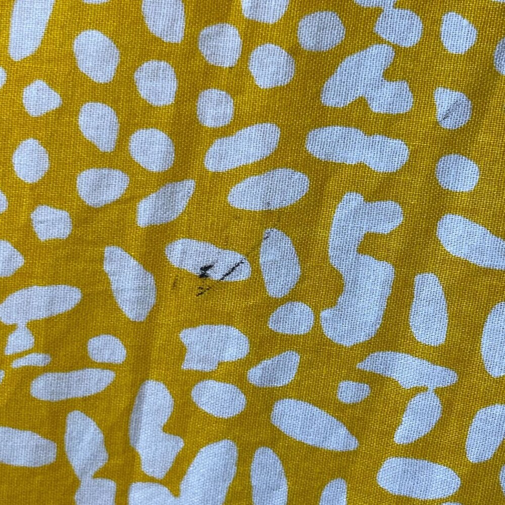 SIKA by Anthropologie Women's Yellow Marigold Ruffled Maxi Dress Size 4P - Picture 14 of 16